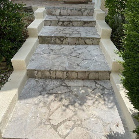 escalier crepi 78