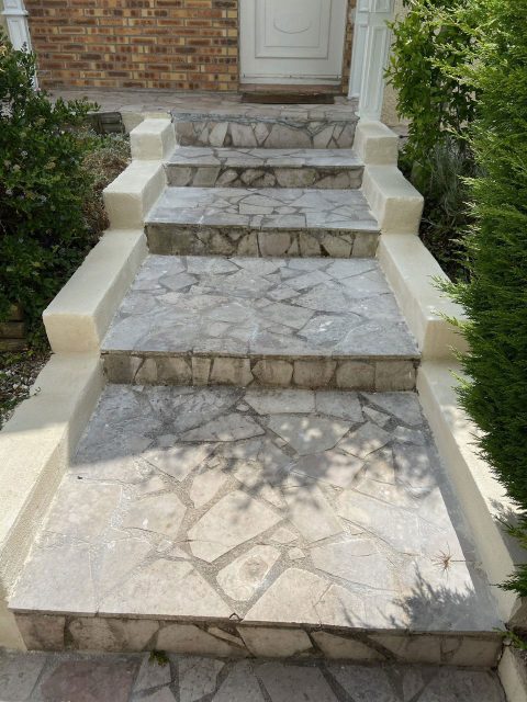 escalier crepi 78