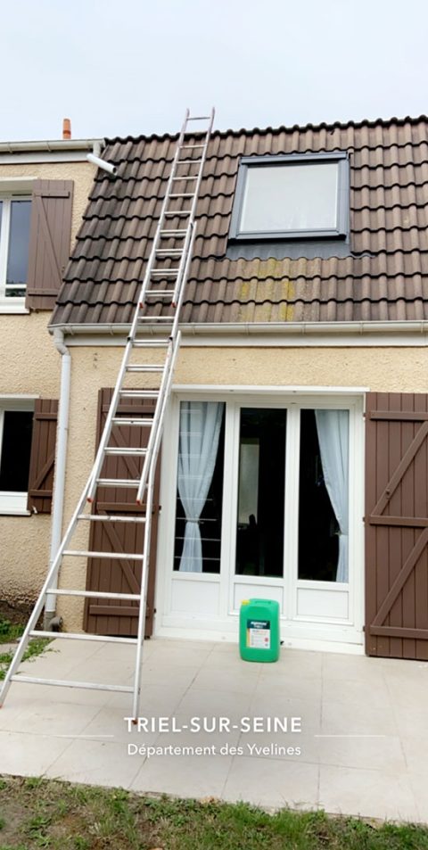 nettoyage toiture triel sur seine 78